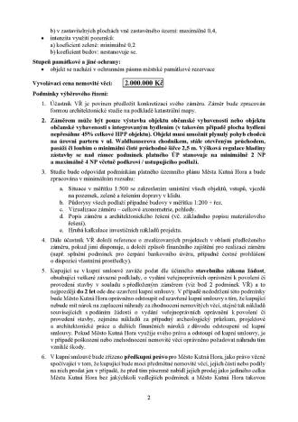 Prodej komerčního pozemku, Kutná Hora, Waldhauserova, 620 m2