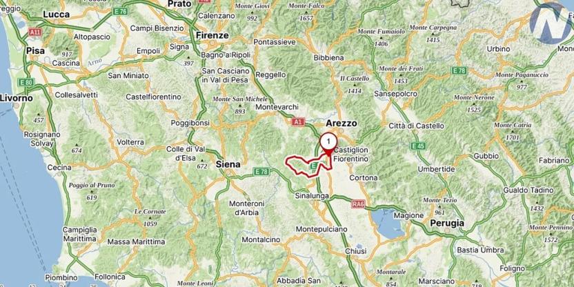 Prodej vily, Monte San Savino, Itálie, 250 m2