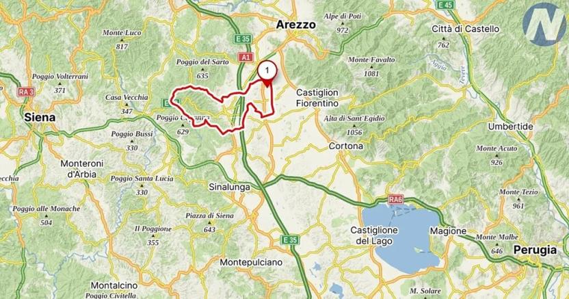 Prodej vily, Monte San Savino, Itálie, 250 m2