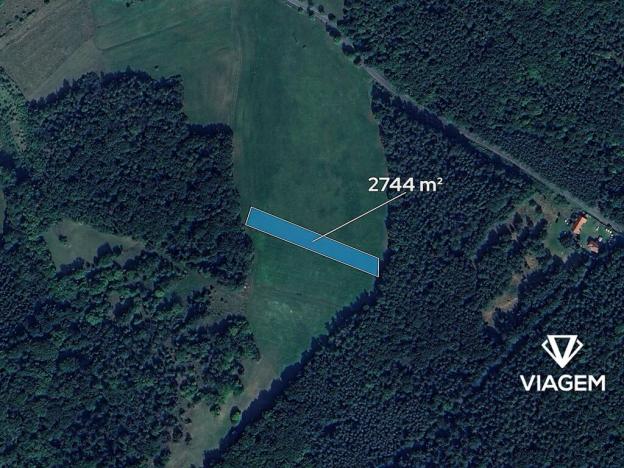 Prodej podílu pole, Branov, 1372 m2