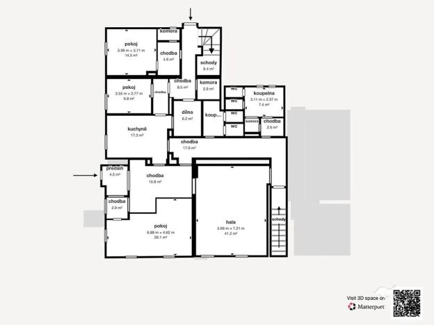 Prodej rodinného domu, Roupov, 525 m2