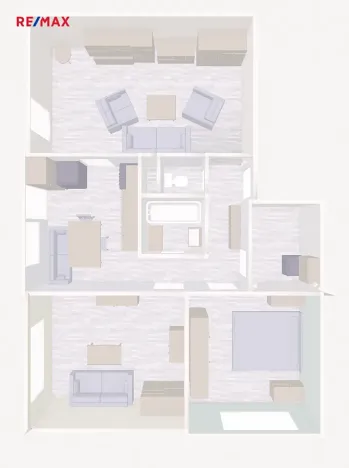 Prodej bytu 3+1, Brno, Barvy, 73 m2