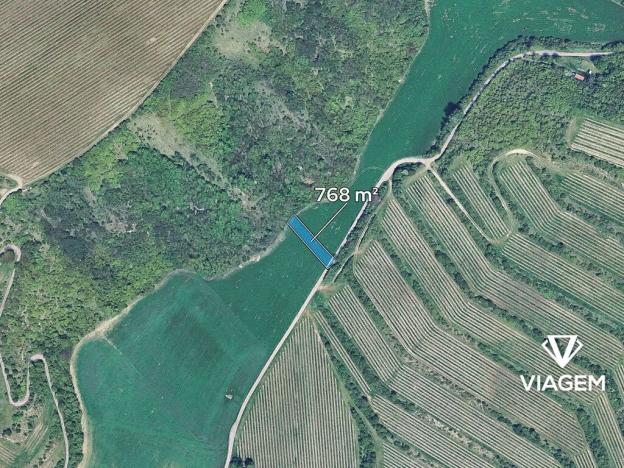 Prodej pole, Nosislav, 768 m2