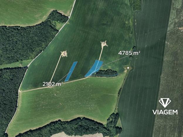 Prodej podílu pole, Hvozdná, 860 m2