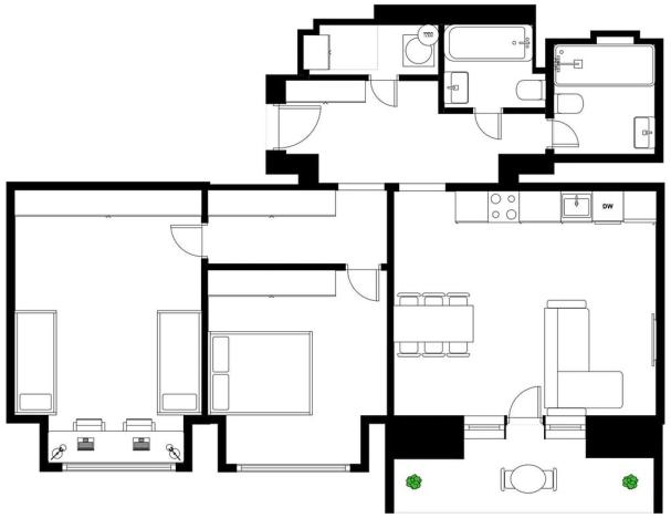 Prodej bytu 3+kk, Praha - Holešovice, Osadní, 82 m2