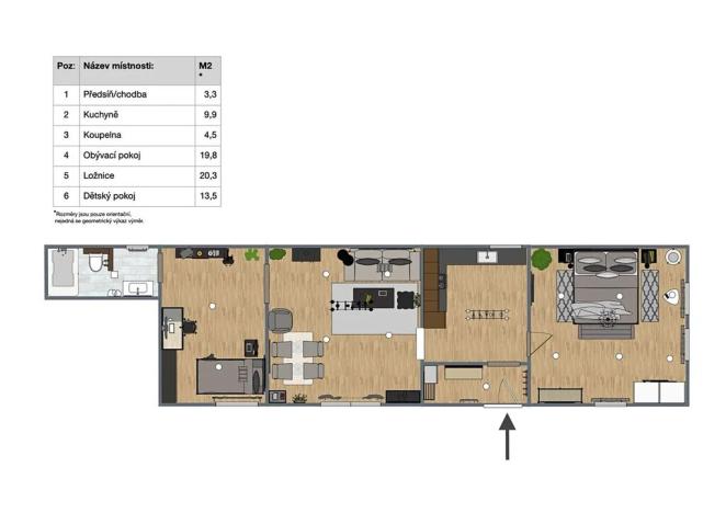 Prodej rodinného domu, Křinec, 69 m2