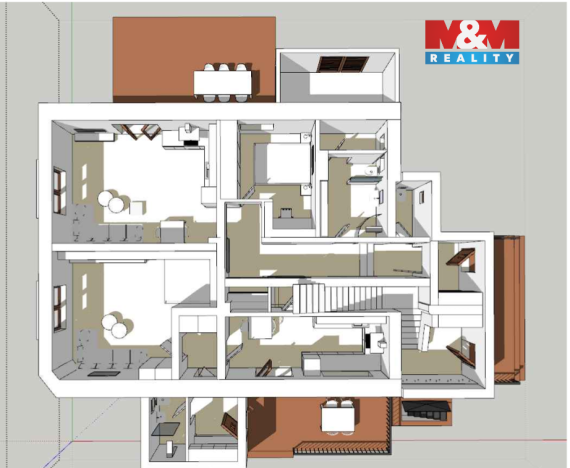 Prodej rodinného domu, Kamenný Újezd, 252 m2