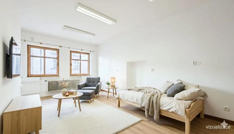 Pronájem bytu 1+kk, Ivančice, Palackého náměstí, 30 m2