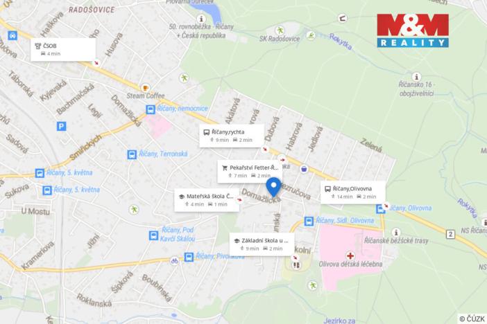 Pronájem bytu 2+kk, Říčany, Vančurova, 45 m2