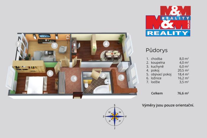 Prodej bytu 3+1, Varnsdorf, Pražská, 81 m2