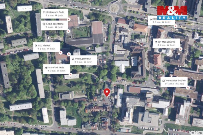 Prodej bytu 2+kk, Teplice, Bratislavská, 42 m2