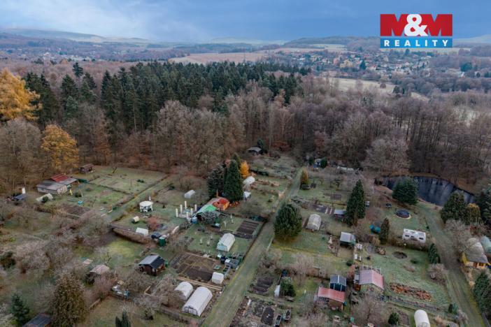 Prodej zahrady, Dalovice, 424 m2