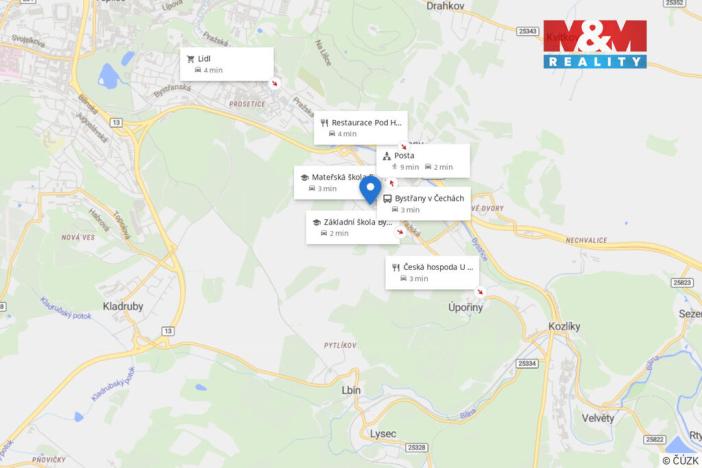 Prodej pozemku pro bydlení, Bystřany - Světice, 729 m2