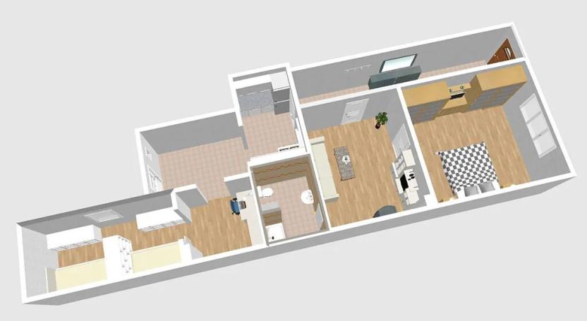 Pronájem rodinného domu, Opatovice, Sportovní, 76 m2