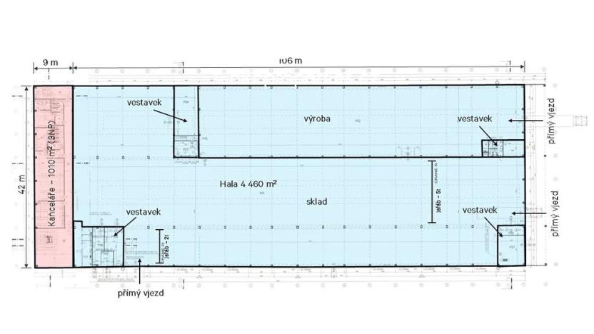 Prodej výrobních prostor, Kadaň, Královský Vrch, 5500 m2