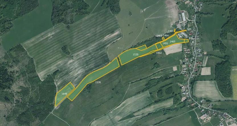 Prodej pole, Zátor, 40975 m2