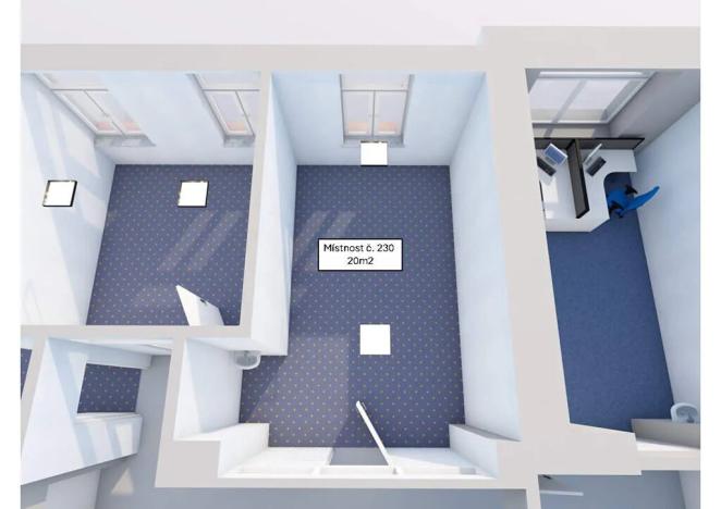 Pronájem kanceláře, Frýdek-Místek, tř. T. G. Masaryka, 20 m2