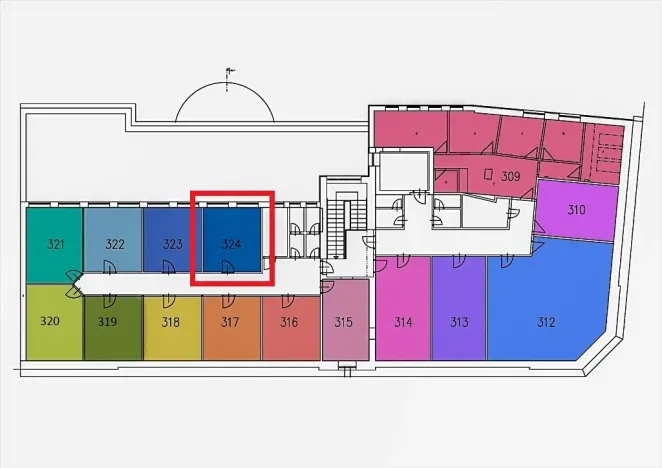 Pronájem kanceláře, Frýdek-Místek, tř. T. G. Masaryka, 19 m2