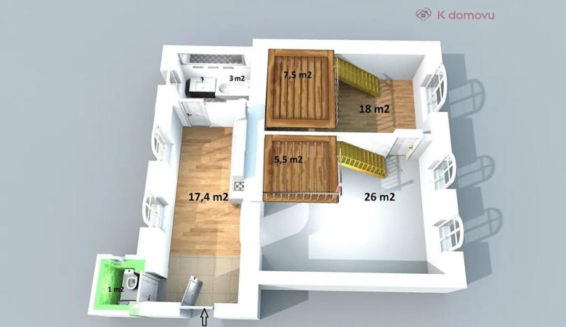 Prodej komerční nemovitosti, Brno, Hybešova, 79 m2