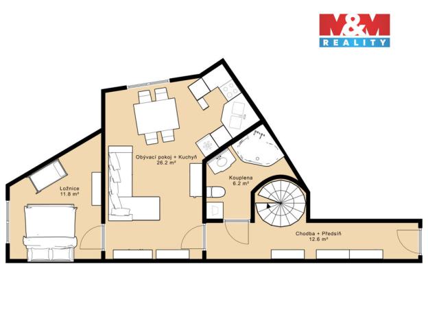 Prodej bytu 3+kk, České Budějovice - České Budějovice 3, Holečkova, 95 m2