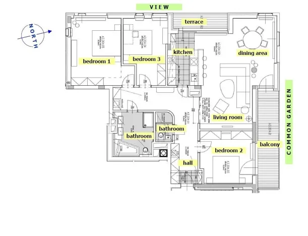 Pronájem bytu 4+kk, Praha - Vinohrady, Italská, 134 m2