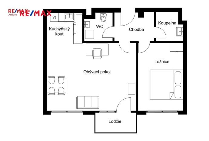 Prodej bytu 2+kk, Praha - Strašnice, Limuzská, 52 m2
