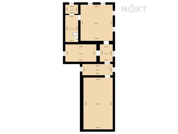 Prodej rodinného domu, Chroboly, 155 m2