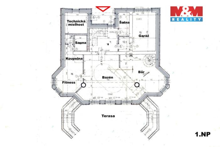 Pronájem rodinného domu, Říčany - Radošovice, Mozartova, 395 m2