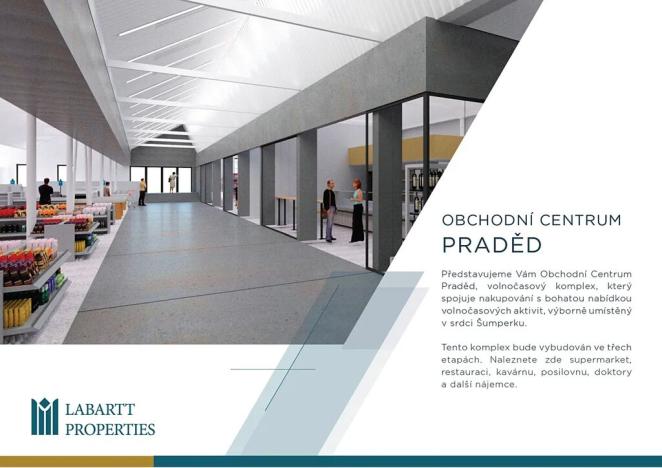 Pronájem obchodního prostoru, Šumperk, 230 m2