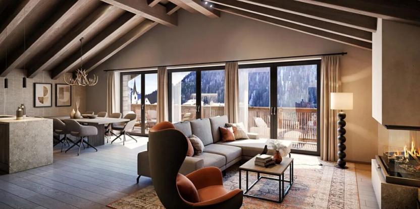 Prodej bytu 3+kk, Ischgl, Rakousko, 78 m2