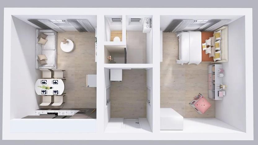 Prodej bytu 2+kk, Trutnov, Horská, 42 m2