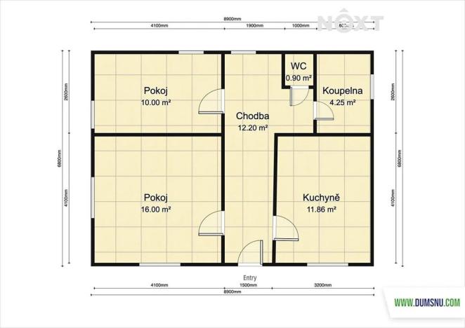 Prodej ubytování, Písařov, 55 m2