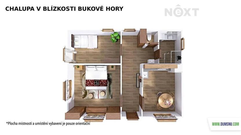 Prodej chalupy, Písařov, 55 m2