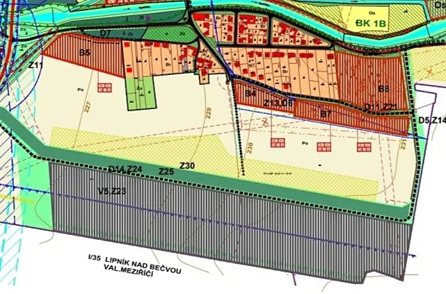 Prodej komerčního pozemku, Velká Bystřice, ČSA, 3811 m2