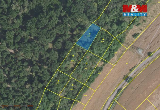 Prodej zahrady, Kochánky, 2715 m2