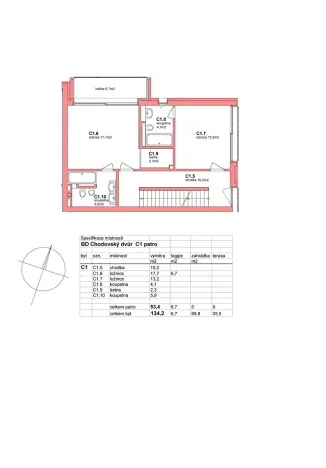 Pronájem rodinného domu, Praha - Chodov, 250 m2