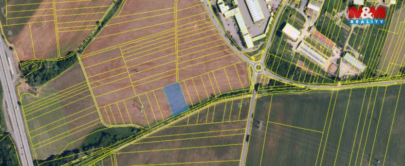 Prodej pole, Brno - Chrlice, 3449 m2