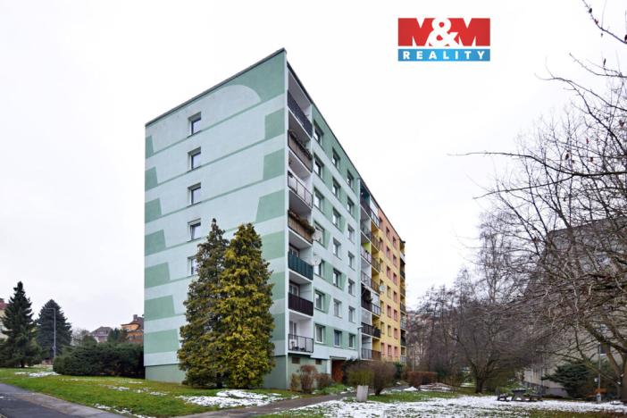 Pronájem bytu 1+1, Děčín - Děčín VI-Letná, Školní, 35 m2