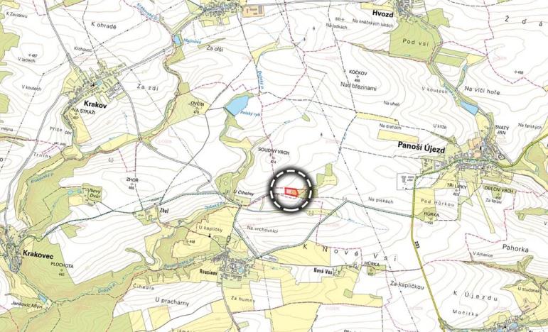 Prodej pole, Krakovec, 10847 m2