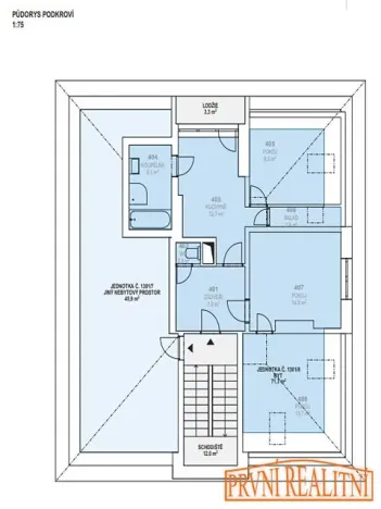 Prodej bytu 2+1, Uherský Brod, Ant. Dvořáka, 65 m2