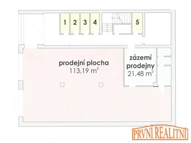 Pronájem obchodního prostoru, Uherský Brod, Seichertova, 132 m2