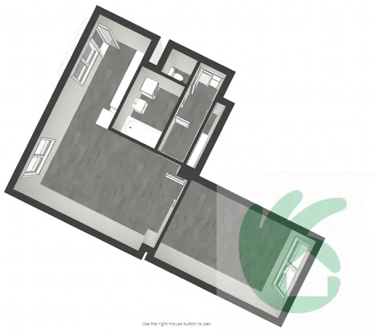 Pronájem bytu 2+1, Štětí, Školní, 53 m2