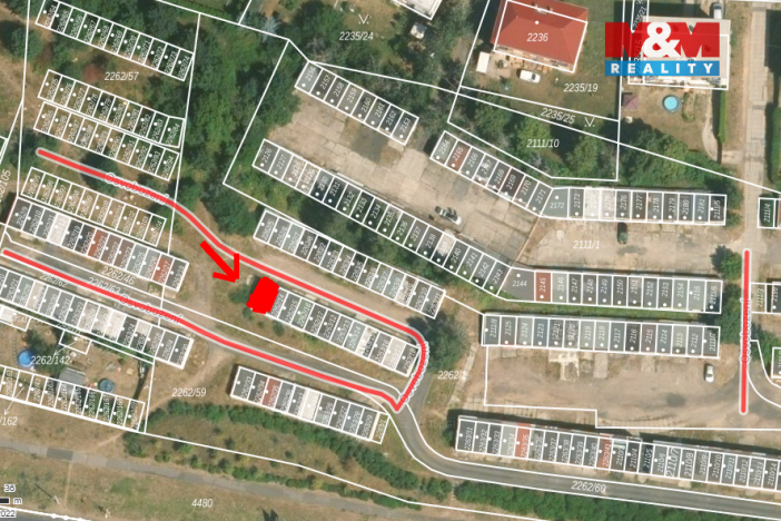 Prodej garáže, Jirkov, Osvobození, 19 m2