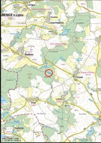 Prodej podílu lesa, Žirovnice, 24331 m2