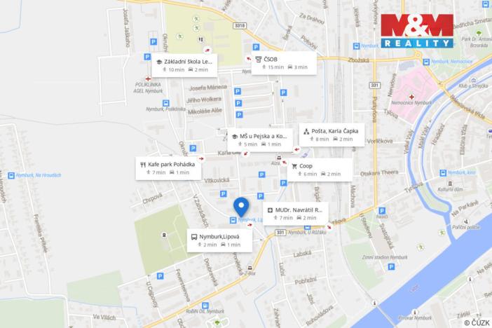 Prodej bytu 2+1, Nymburk, Jurije Gagarina, 51 m2