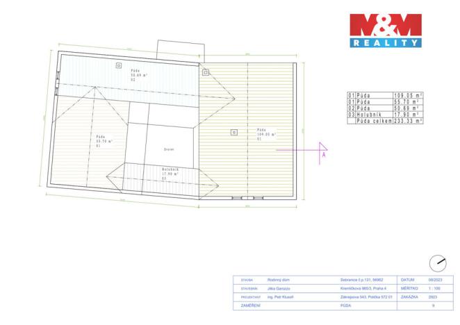 Prodej rodinného domu, Sebranice, 130 m2