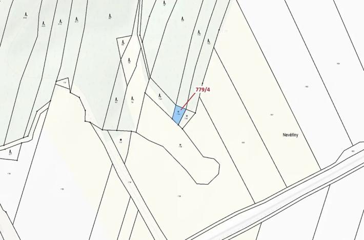 Dražba louky, Žďárec, 225 m2