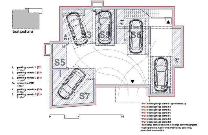 Prodej bytu 3+kk, Primošten, Chorvatsko, 73 m2