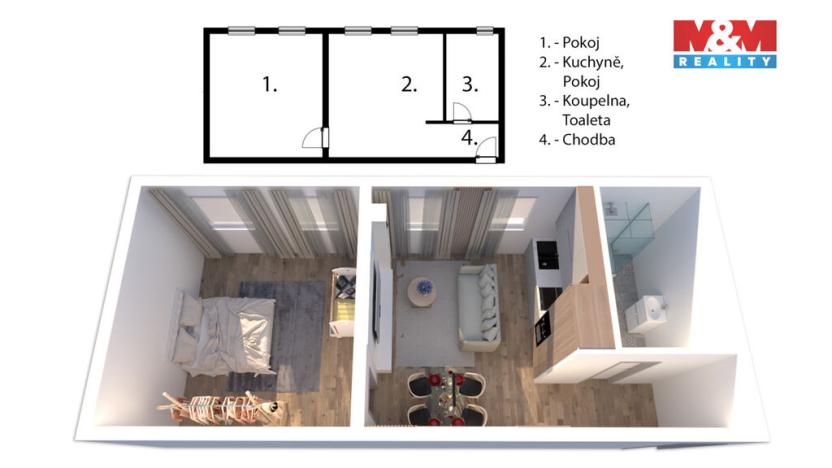 Prodej činžovního domu, Znojmo, 289 m2