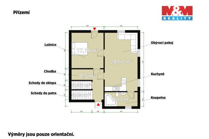 Prodej rodinného domu, Velichov, 122 m2